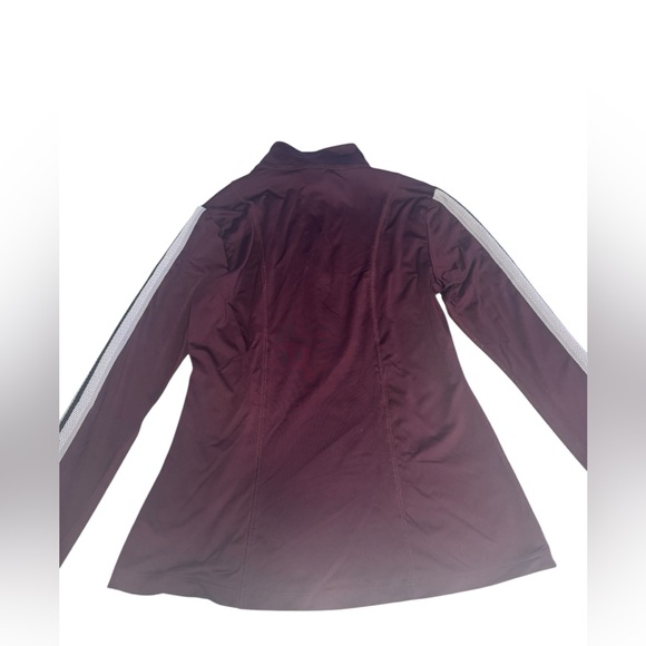 PINK Victoria's Secret Burgundy Sport Top Size M - Picture 6 of 8